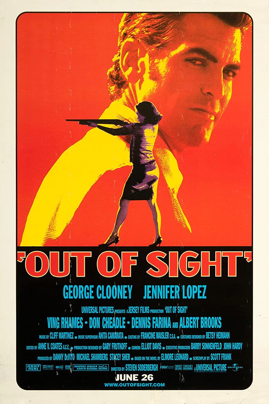 دانلود دوبله فارسی فیلم Out of Sight 1998
