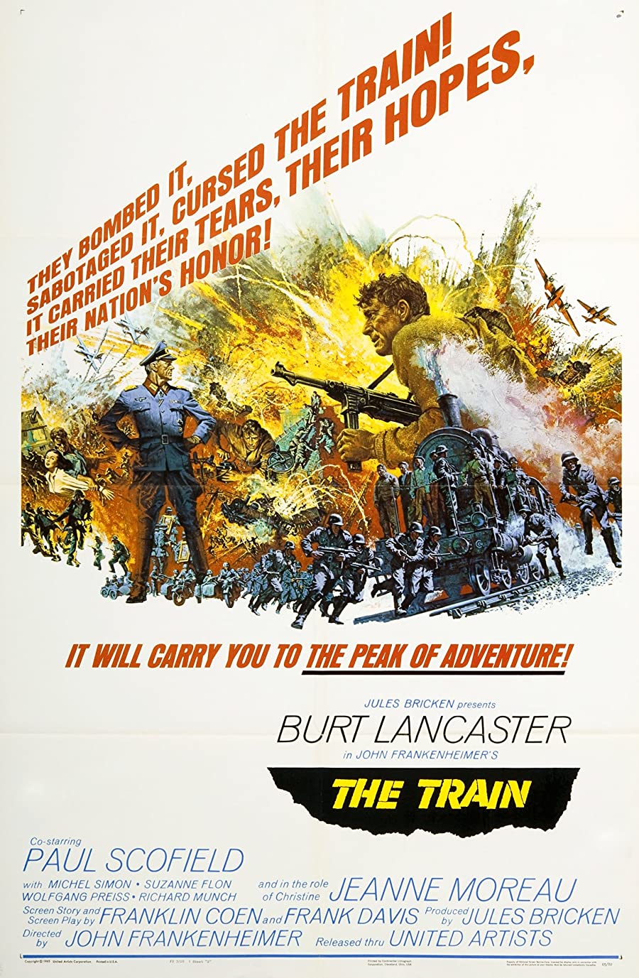 دانلود دوبله فارسی فیلم The Train 1964 دانلود دوبله فارسی فیلم The Train 1964
