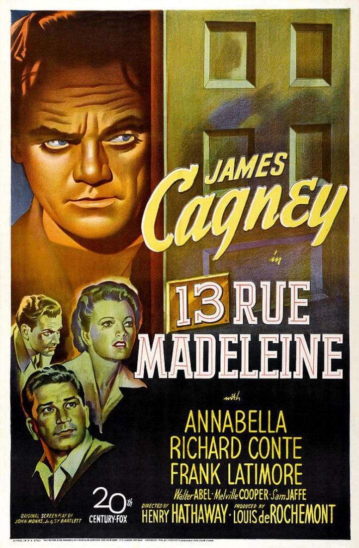 دانلود دوبله فارسی فیلم ۱۳ Rue Madeleine 1946