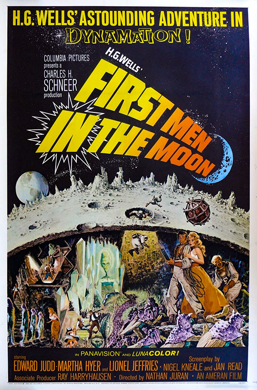 دانلود دوبله فارسی فیلم First Men in the Moon 1964 دانلود دوبله فارسی فیلم First Men in the Moon 1964