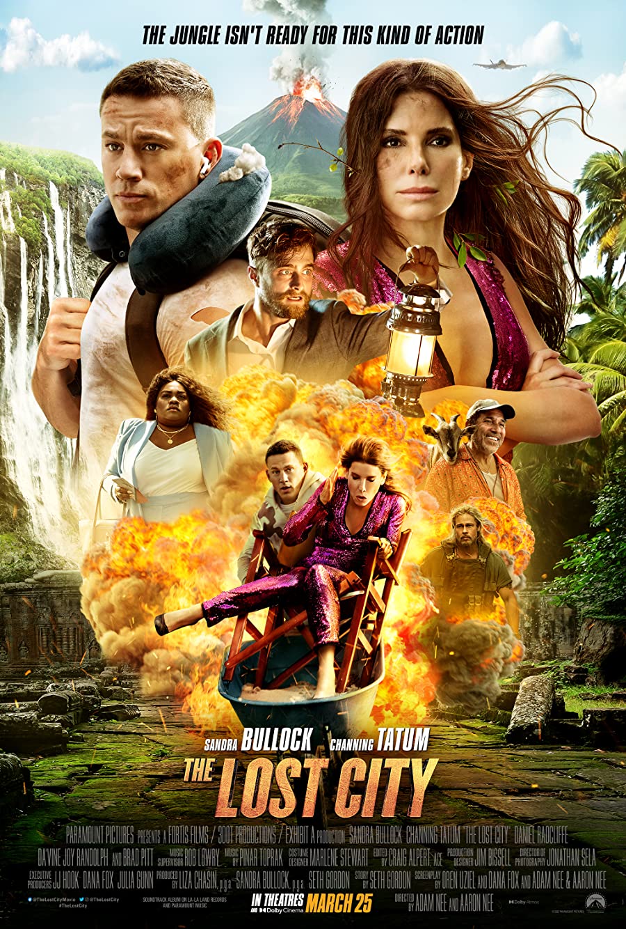 دانلود فیلم The Lost City 2022 با دوبله اختصاصی دانلود فیلم The Lost City 2022 با دوبله اختصاصی