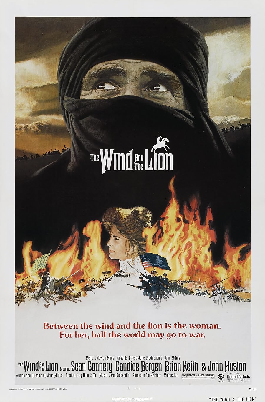 دانلود دوبله فارسی فیلم The Wind and the Lion 1975 دانلود دوبله فارسی فیلم The Wind and the Lion 1975