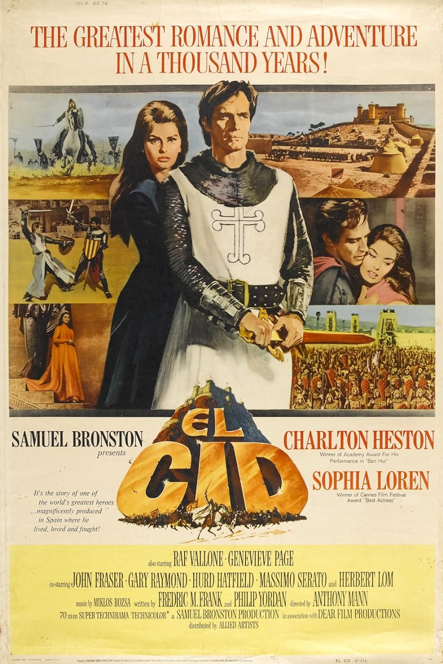 دانلود دوبله فارسی فیلم El Cid 1961 دانلود دوبله فارسی فیلم El Cid 1961