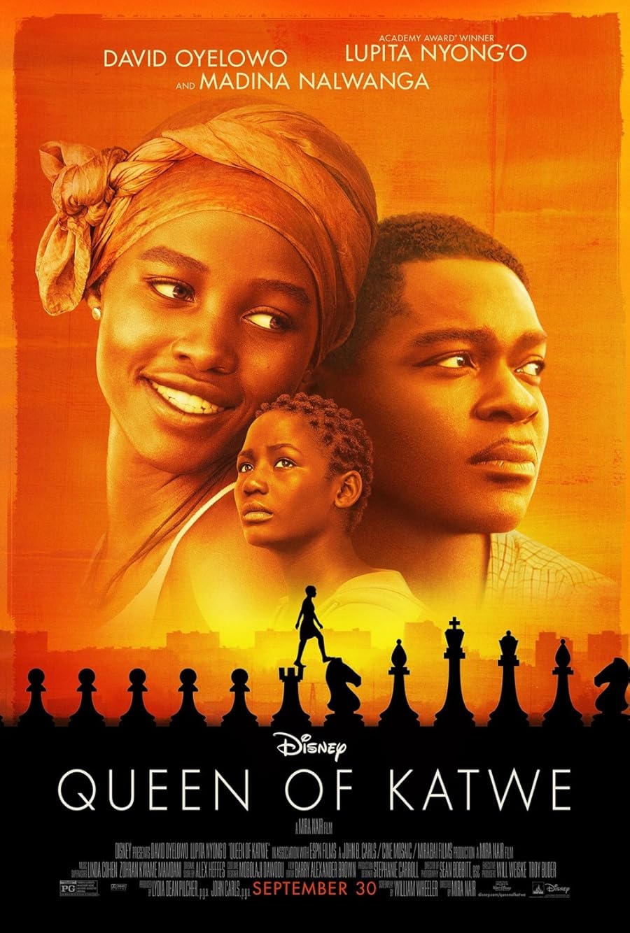 دانلود فیلم Queen of Katwe 2016 با زیرنویس فارسی چسبیده
