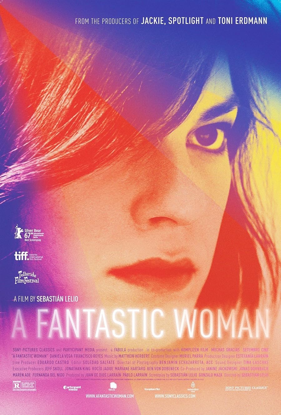 دانلود فیلم A Fantastic Woman 2017 با زیرنویس چسبیده