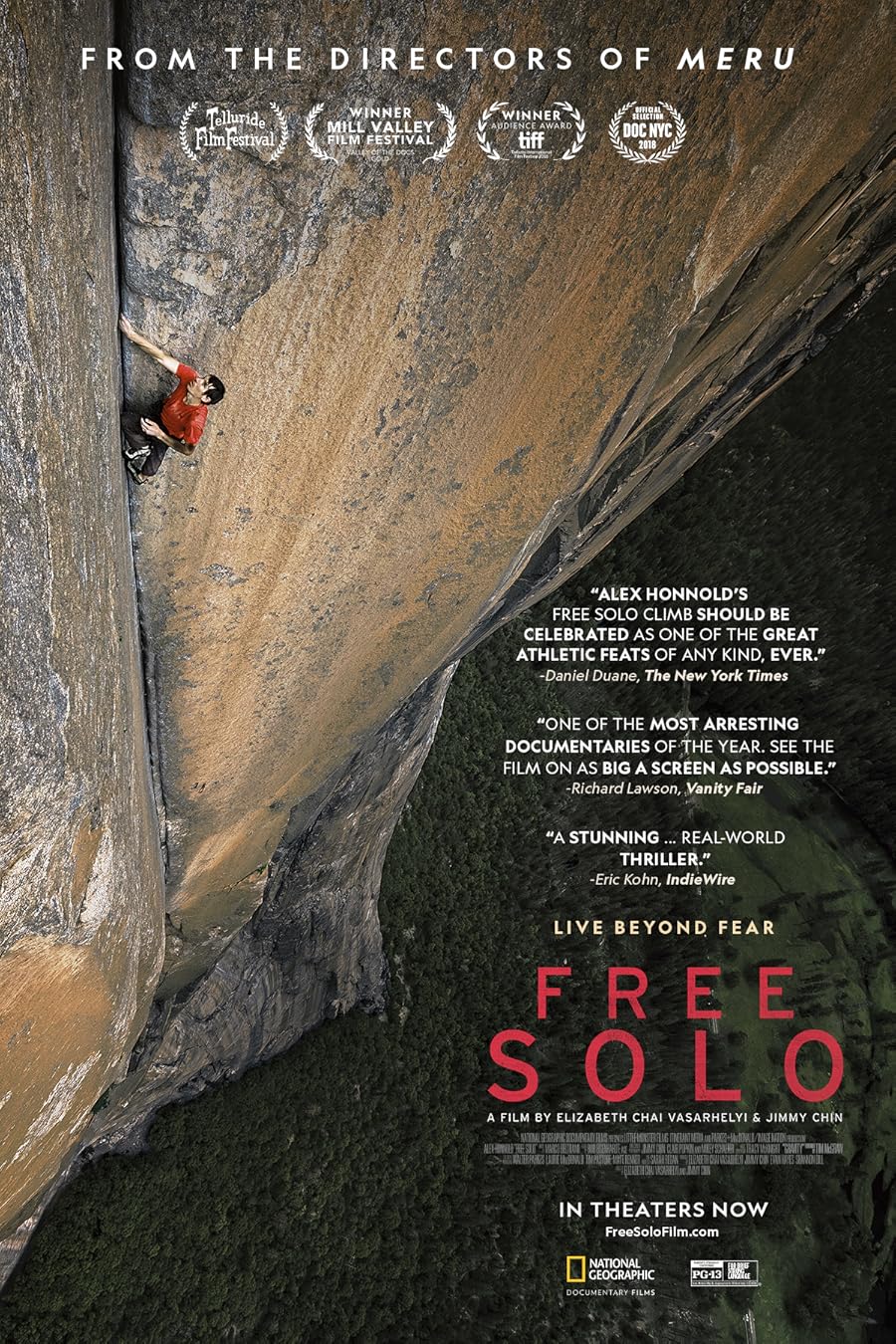 دانلود فیلم Free Solo 2018 با زیرنویس چسبیده