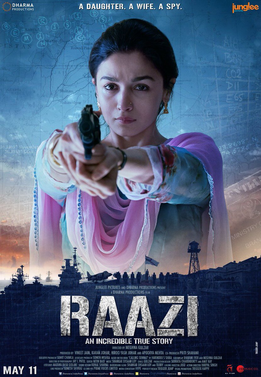 دانلود فیلم Raazi 2018 با زیرنویس چسبیده
