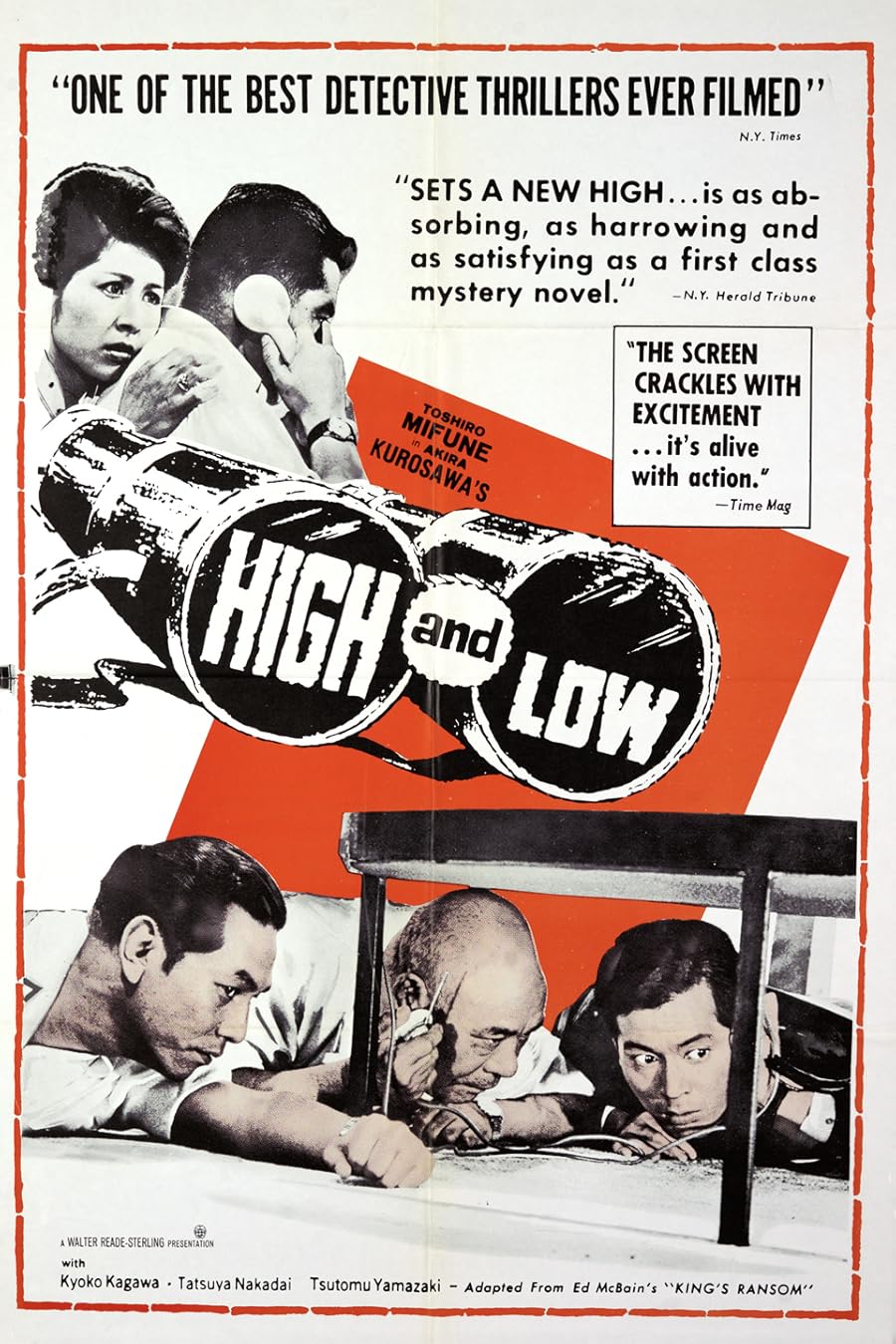 دانلود فیلم High and Low 1963 با زیرنویس فارسی چسبیده دانلود فیلم High and Low 1963 با زیرنویس فارسی چسبیده