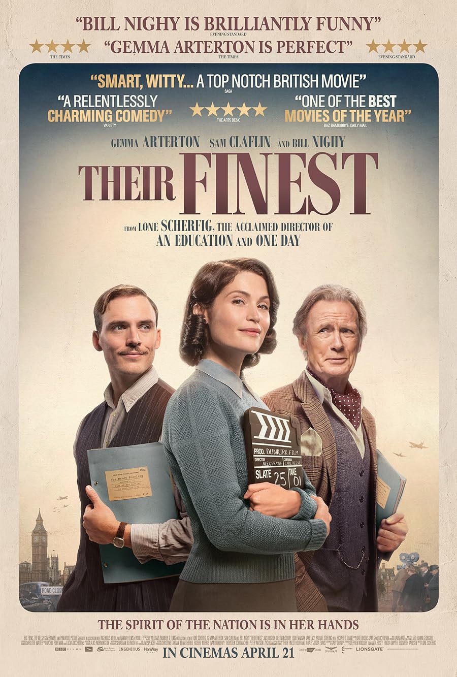 دانلود فیلم Their Finest 2016 با زیرنویس چسبیده دانلود فیلم Their Finest 2016 با زیرنویس چسبیده
