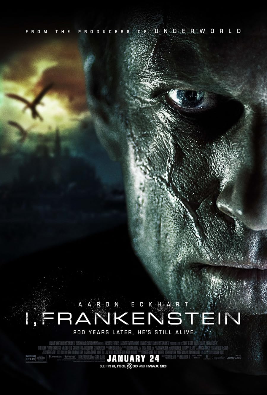 دانلود فیلم I, Frankenstein 2014 با زیرنویس فارسی چسبیده