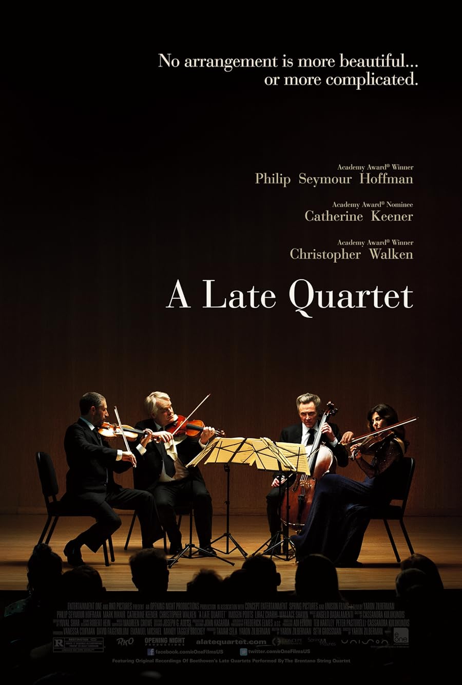 دانلود فیلم A Late Quartet 2012 با زیرنویس فارسی چسبیده