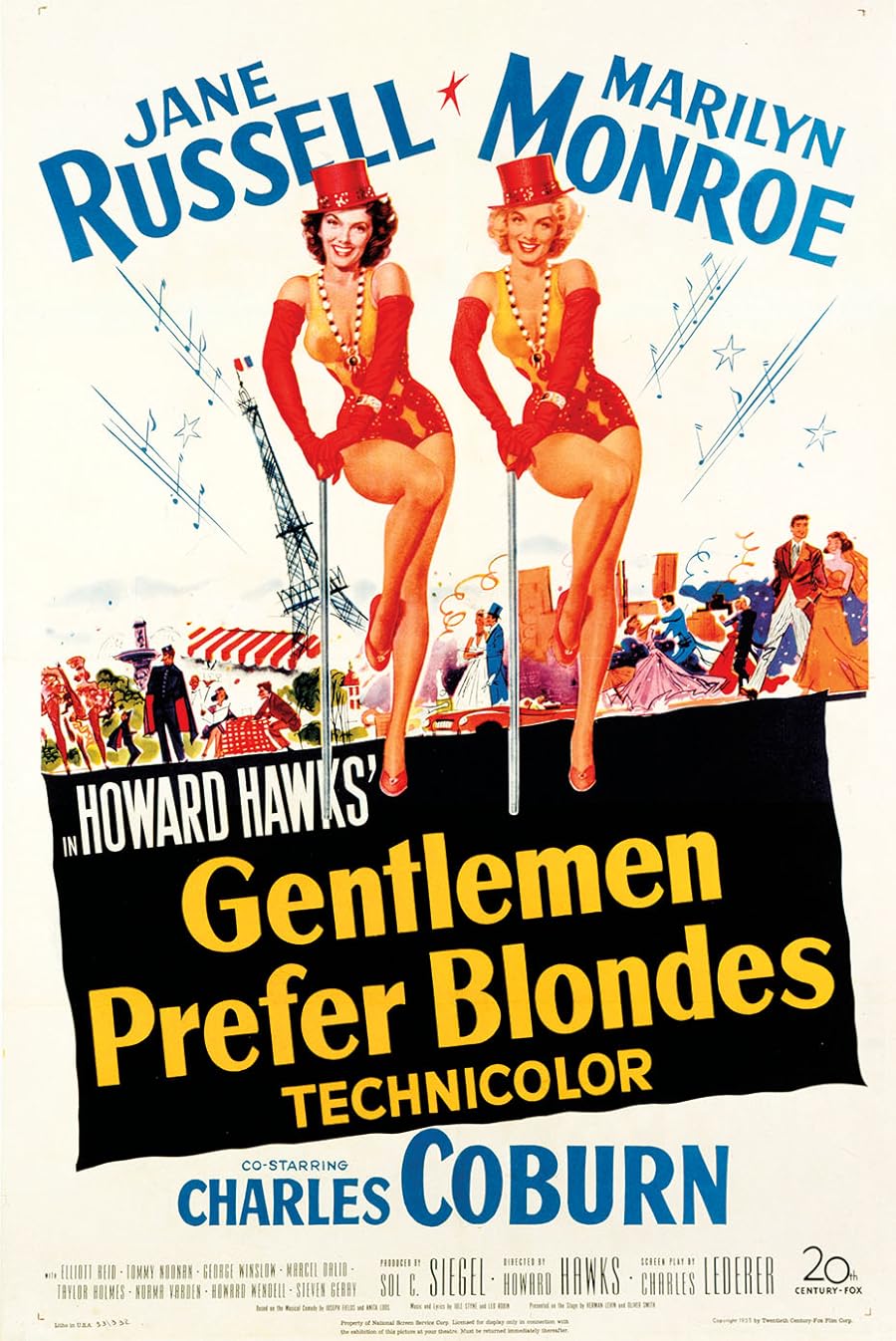 دانلود فیلم Gentlemen Prefer Blondes 1953 با زیرنویس چسبیده