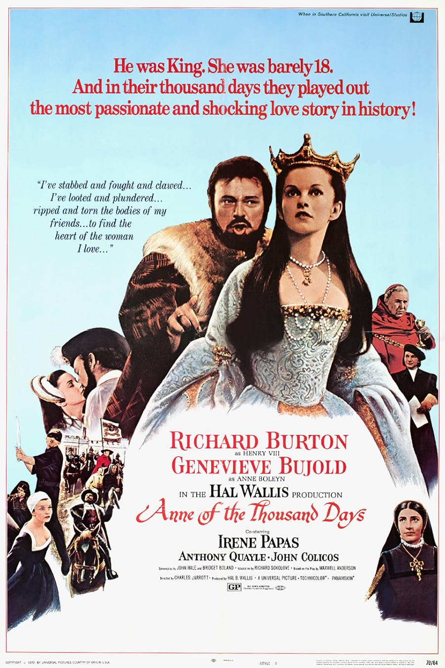 دانلود فیلم Anne of the Thousand Days 1969 با زیرنویس چسبیده دانلود فیلم Anne of the Thousand Days 1969 با زیرنویس چسبیده