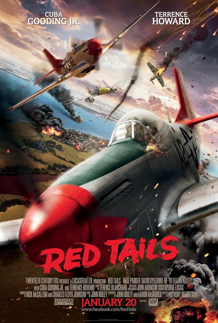 دانلود فیلم Red Tails 2012 با زیرنویس چسبیده دانلود فیلم Red Tails 2012 با زیرنویس چسبیده